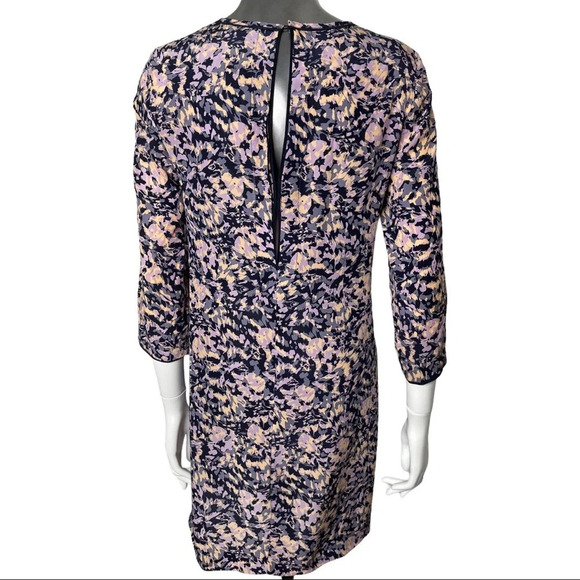 Club Monaco Dress Silk Long Sleeve Sheath Dress Size 00 - Picture 4 of 5